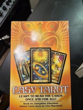 Easy Tarot Deck - Vibrant Orange Box